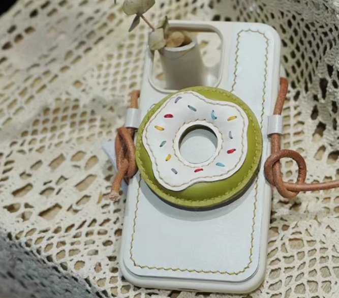 Handmade leather mobile phone case
