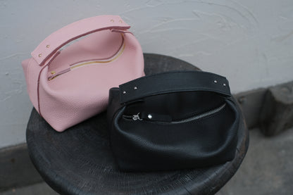 Leather lunch box bag