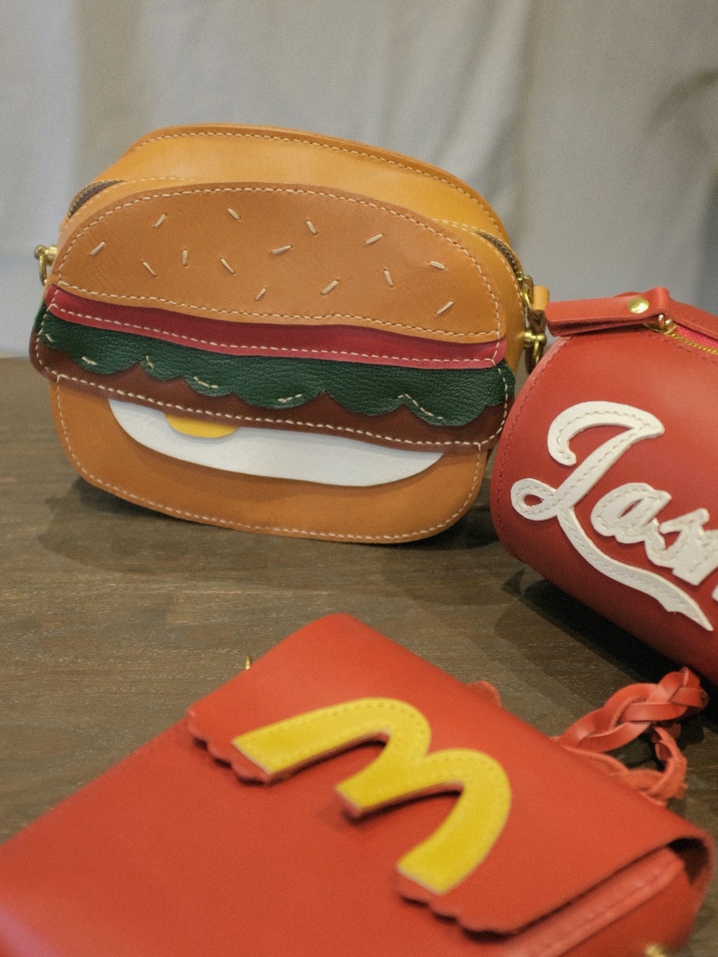 Hamburger handbag